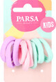 Parsa Beauty Kids hair elastics for children, 9 pcs