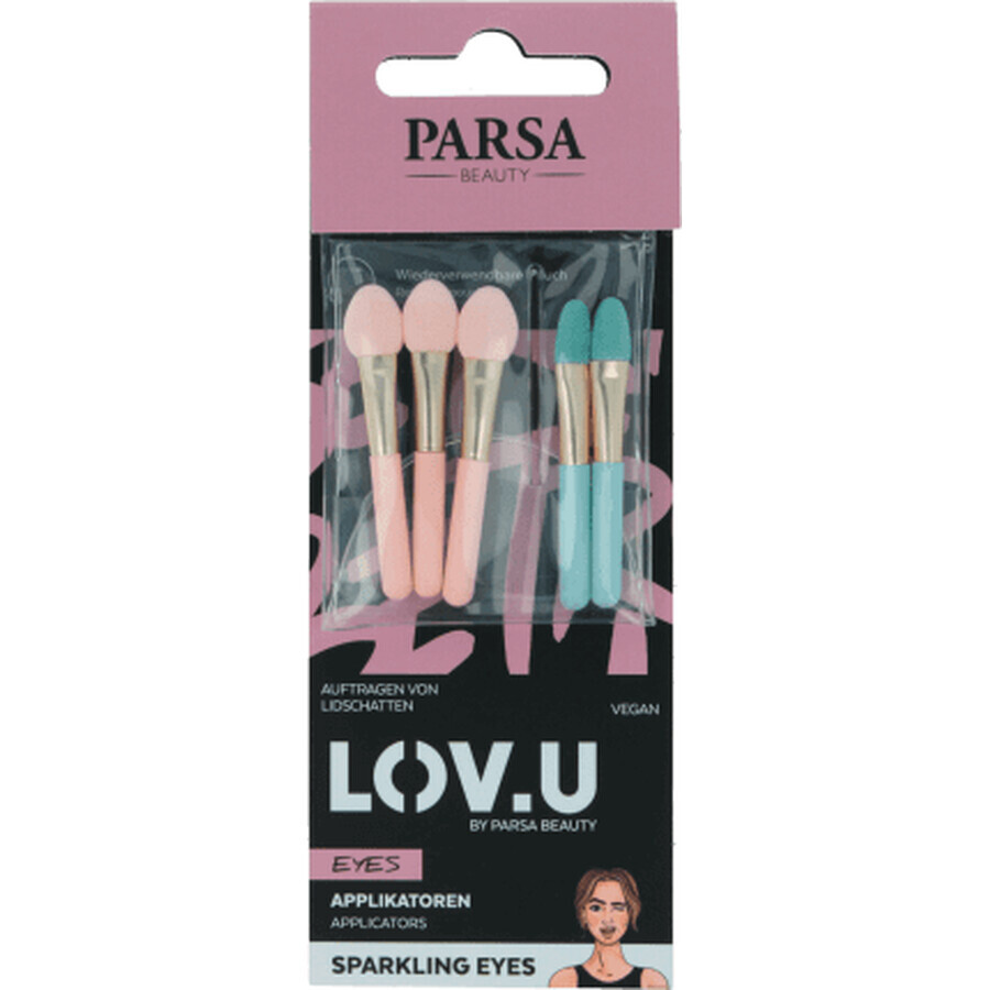 Comprar Parsa Beauty LOV.U aplicadores de sombra de ojos, 5 uds. Parsa Beauty LOV.U aplicadores de sombra de ojos, 5 uds.
