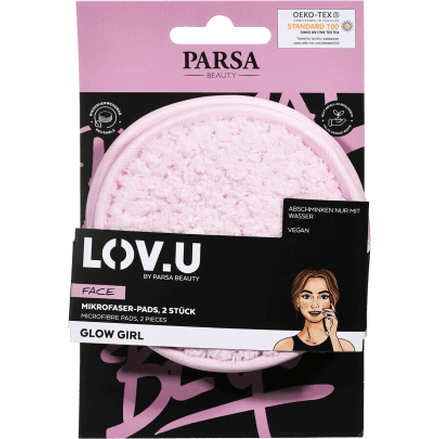 Comprar Parsa Beauty LOV.U Almohadillas de microfibra, 2 uds. Parsa Beauty LOV.U Almohadillas de microfibra, 2 uds.