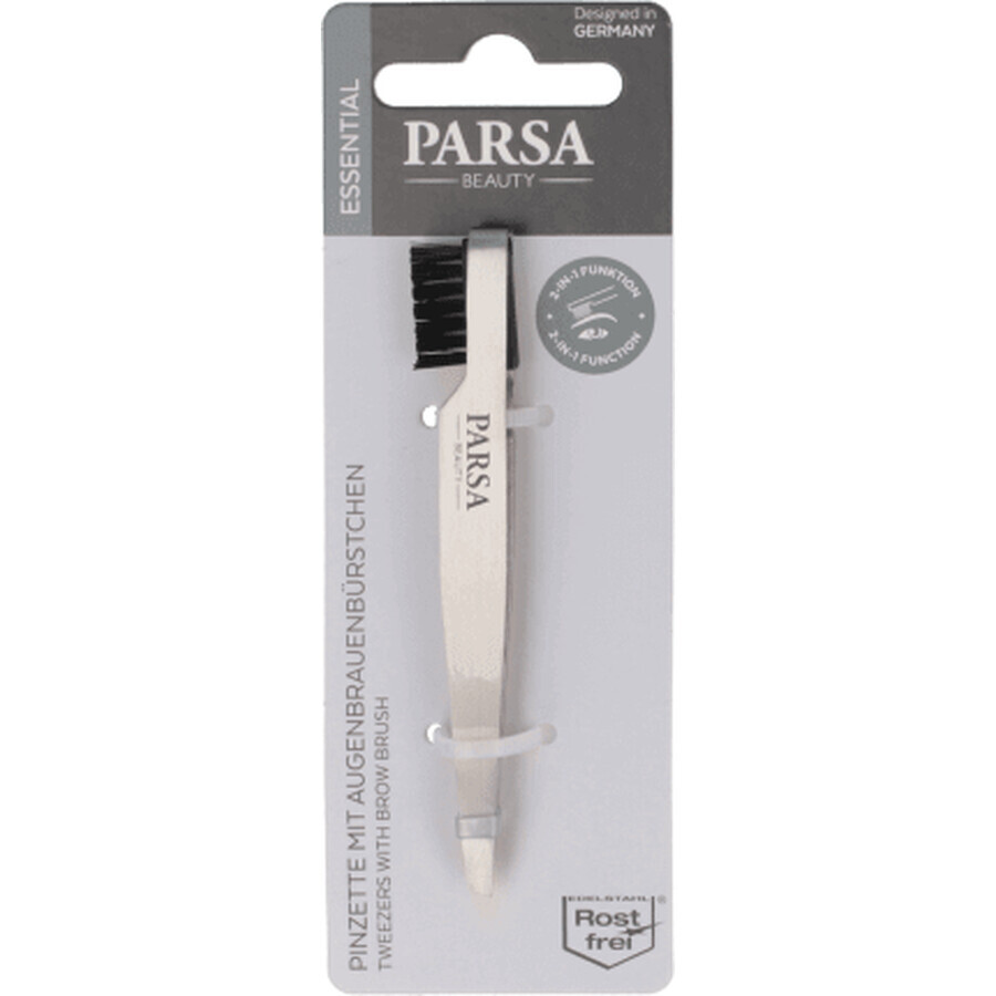 Winkel op Parsa Beauty Pincet met wenkbrauwborsteltje, 1 stuk Parsa Beauty Pincet met wenkbrauwborsteltje, 1 stuk