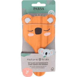 Parsa Beauty Bamboo brush with Koala bear, 1 pc