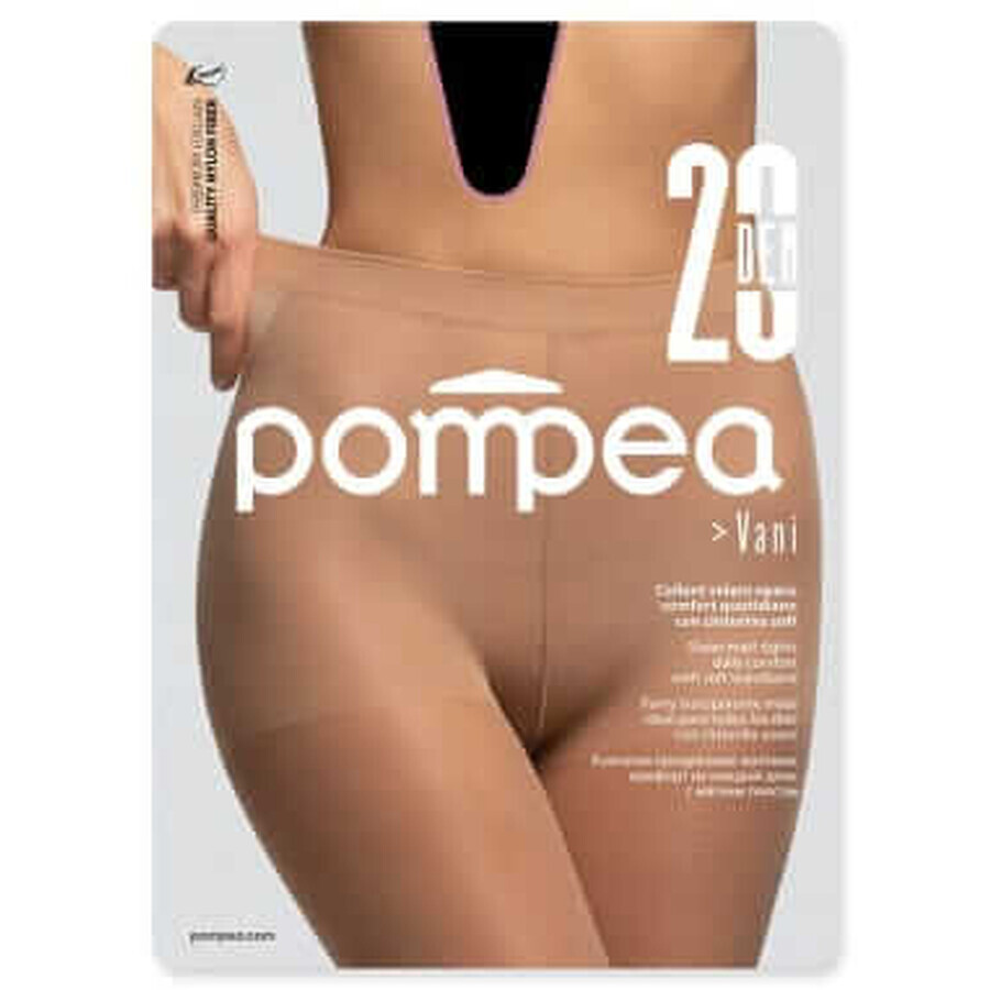 Cumpără Pompea Dres damă Vani 20 DEN 1/2-S nude Polvedere Dorata, 1 buc Pompea Dres damă Vani 20 DEN 1/2-S nude Polvedere Dorata, 1 buc