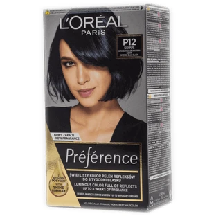 Preference Permanentfarbe P12 schwarz Nacht, 1 Stück