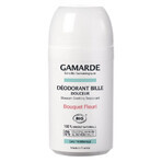 Organic roll-on deodorant with floral fragrance, 50 ml, Gamarde Organic roll-on deodorant with floral fragrance, 50 ml, Gamarde