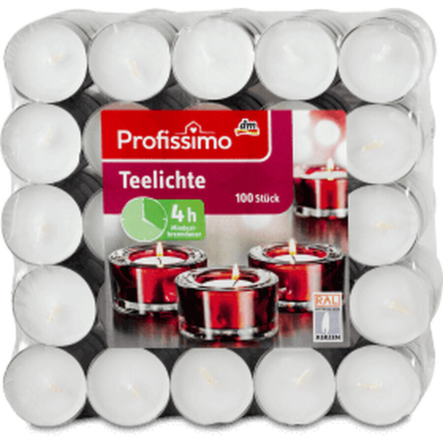 Comprar Píldoras para velas Profissimo con revestimiento de aluminio, 100 unidades Píldoras para velas Profissimo con revestimiento de aluminio, 100 unidades