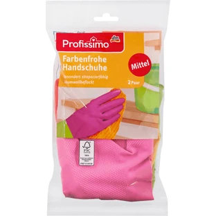 Profissimo Guantes de colores talla M, 4 unidades