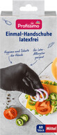 Profissimo Disposable gloves, black, size M, 60 pcs