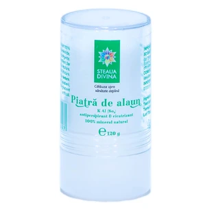 Desodorante Piedra de Alumbre, 120g, Divine Star