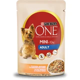 Purina One Comida húmeda para perros adultos con pollo, 100 g