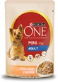 Purina One Natvoer voor volwassen honden met kip, 100 g