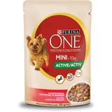 Purina One Natvoer voor volwassen honden met rundvlees, 100 g