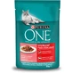Purina One Comida húmeda para gatos con salmón, 85 g