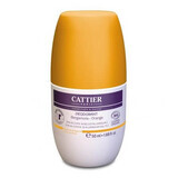 Organic roll-on deodorant with Orange and Bergamot, 50 ml, Cattier