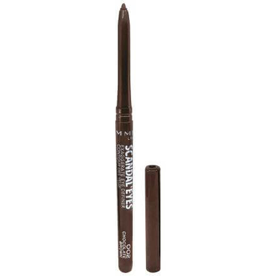 Shop Rimmel London Eye Pencil Scandal'Eyes Exaggerate 002 Schokoladenbraun, 0,35 g Rimmel London Eye Pencil Scandal'Eyes Exaggerate 002 Schokoladenbraun, 0,35 g