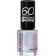 Rimmel London Esmalte de uñas 60 Seconds Super Shine 719 Aleta de sirena, 8 ml