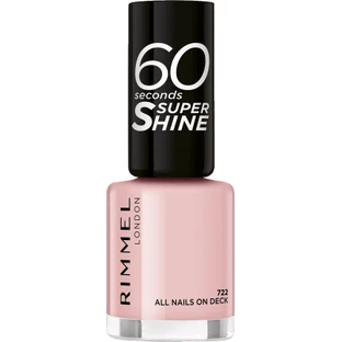 Rimmel London Nagellack 60 Seconds Super Shine 722 All Nails On Deck, 8 ml