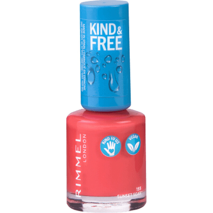 Winkel op Rimmel London Kind&Free 155 Sunset Soar Nagellak, 8 ml Rimmel London Kind&Free 155 Sunset Soar Nagellak, 8 ml