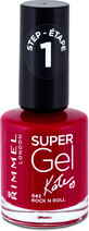 Rimmel London Smalto Super Gel 042 Rock N Roll, 12 ml