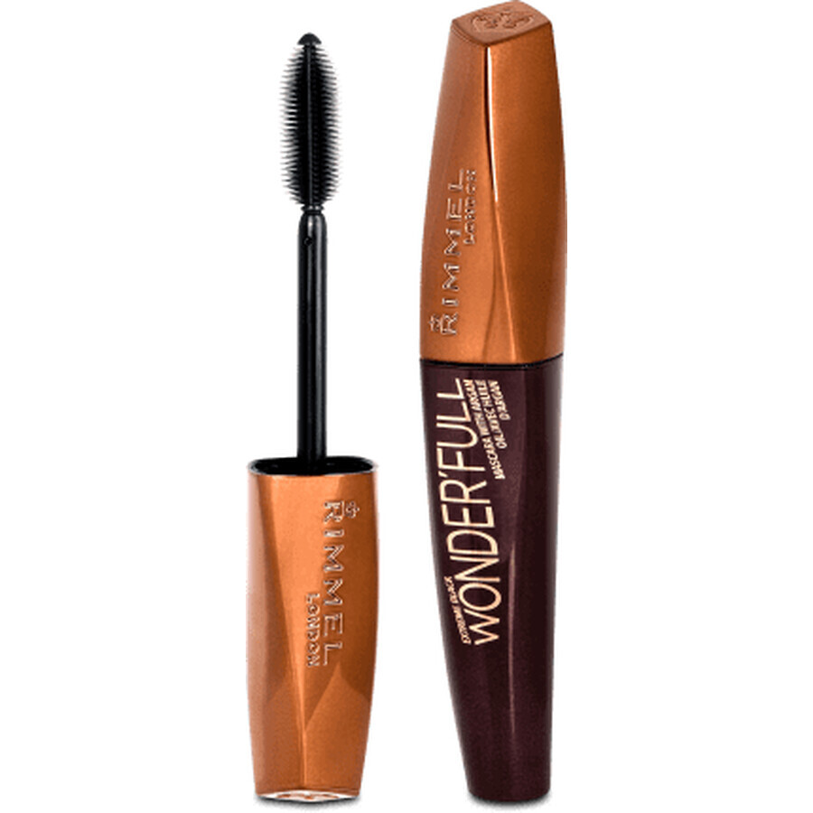 Rimmel London Wonder'Full Máscara de pestañas 003 Negro extremo, 11 ml