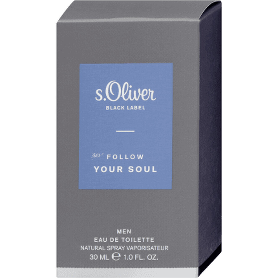 s.Oliver Follow your soul toilet water, 30 ml