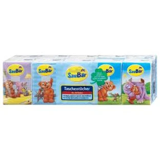 SauBär Tücher 4er-Pack, 10 Stück