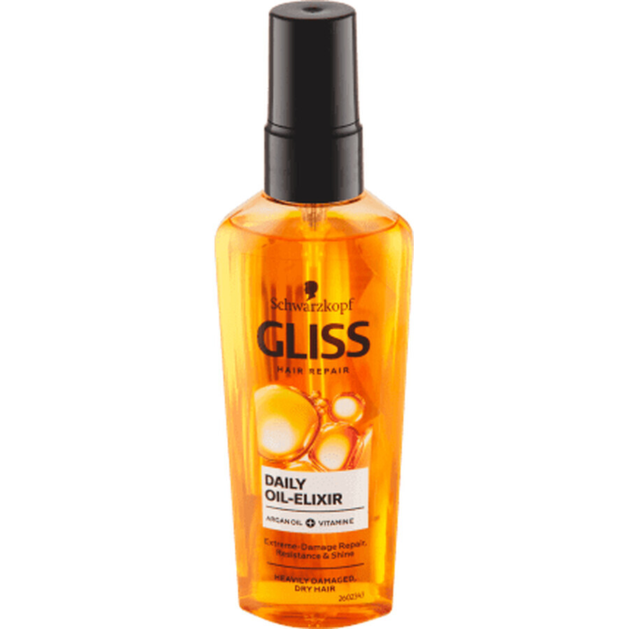 Winkel op Schwarzkopf GLISS Daily Oil Elixir Haarolie, 75 ml Schwarzkopf GLISS Daily Oil Elixir Haarolie, 75 ml