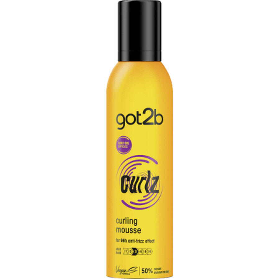 Buy Schwarzkopf got2b Curl mousse, 250 ml Schwarzkopf got2b Curl mousse, 250 ml