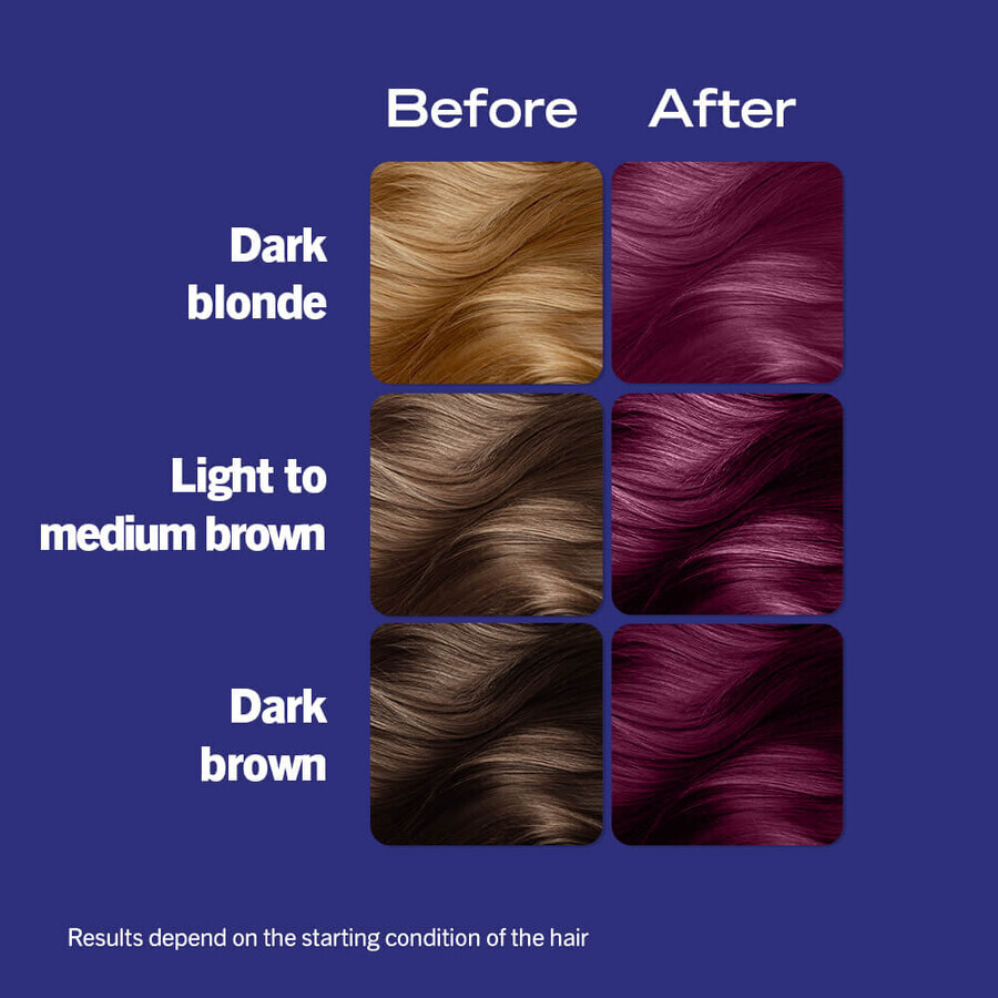 Schwarzkopf Live Vopsea de păr permanentă L 76 Ultra Violet, 142 g