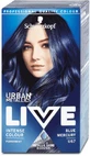 Schwarzkopf Live Permanent Haarfarbe U67 Blau Quecksilber, 142 g