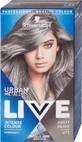 Schwarzkopf Live Permanent Hair Colour U72 Dusty Silver, 142 g