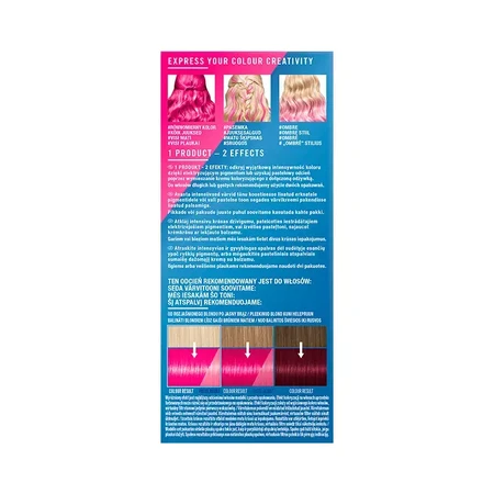 Schwarzkopf Live Tinte Semipermanente XXL 93 Rosa Schoking, 0,8 l