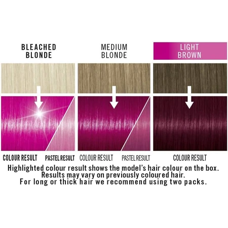 Schwarzkopf Live Tinte Semipermanente XXL 93 Rosa Schoking, 0,8 l
