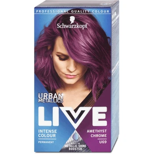 Schwarzkopf Live Semi-permanent hair dye U69 Ametyst Chrom, 142 g
