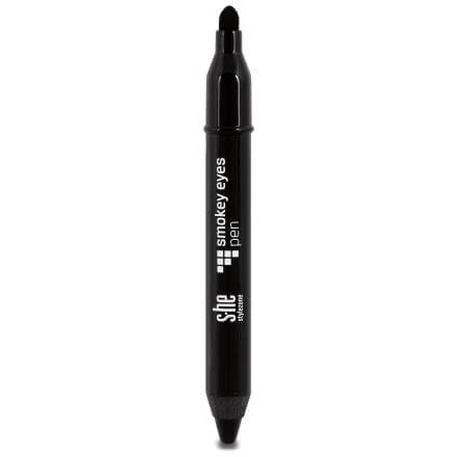 Comprar S-he colour&style smokey eyes lápiz de ojos negro 153/001, 1 ud. S-he colour&style smokey eyes lápiz de ojos negro 153/001, 1 ud.