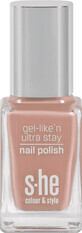 S-he colour&amp;amp;style Gel-like&#39;n ultra stay nail varnish 322/272, 10 ml