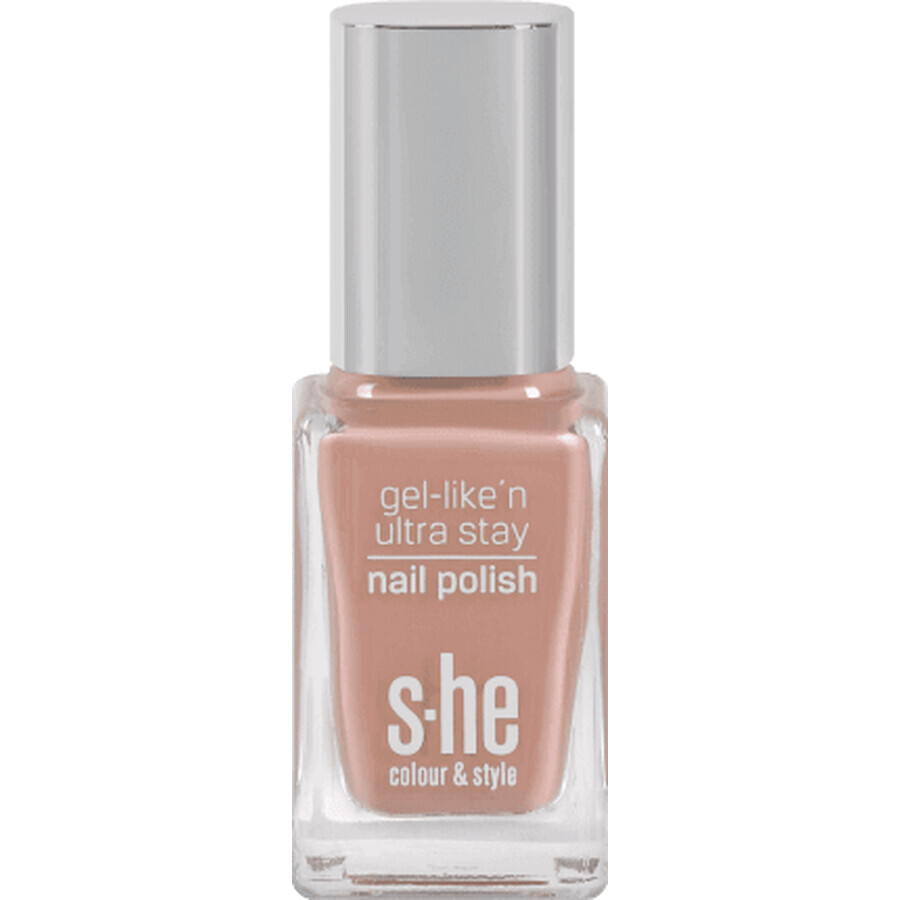 Buy S-he colour&style Gel-like'n ultra stay nail varnish 322/272, 10 ml S-he colour&style Gel-like'n ultra stay nail varnish 322/272, 10 ml