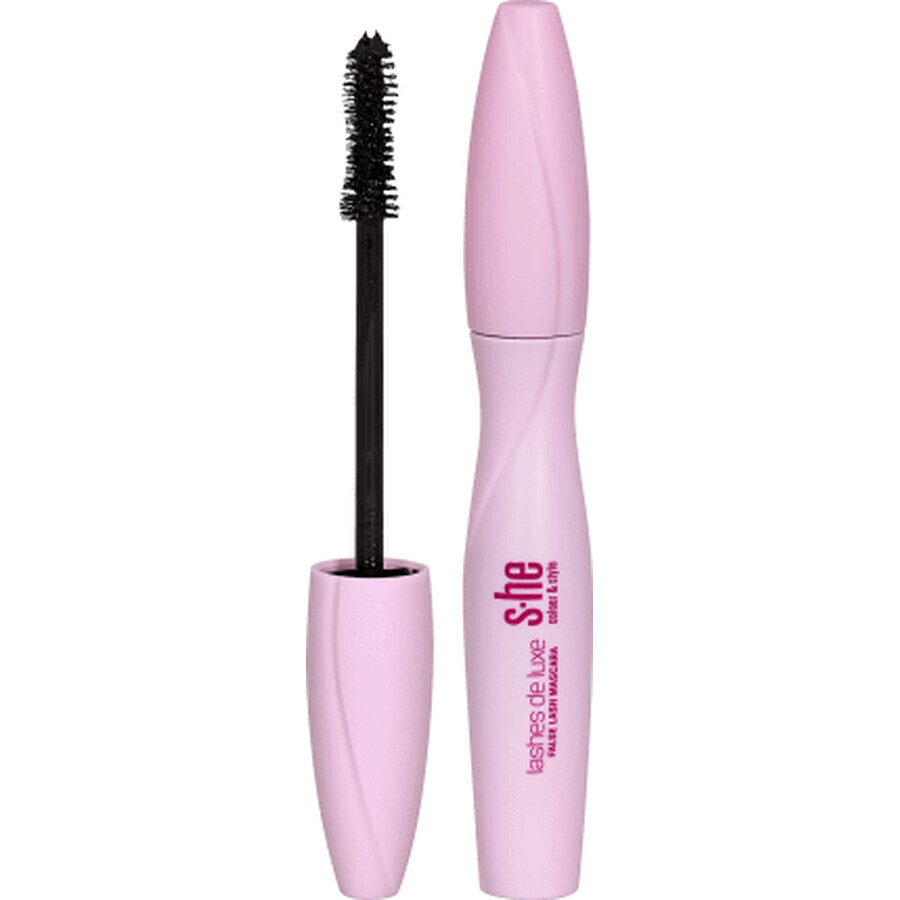Cumpără S-he colour&style Lashes de luxe false lash mascara nr.177/003, 10 ml S-he colour&style Lashes de luxe false lash mascara nr.177/003, 10 ml