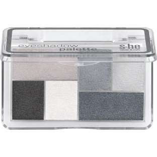 S-he colour&amp;style Paleta de sombras de ojos 185/009, 9 g