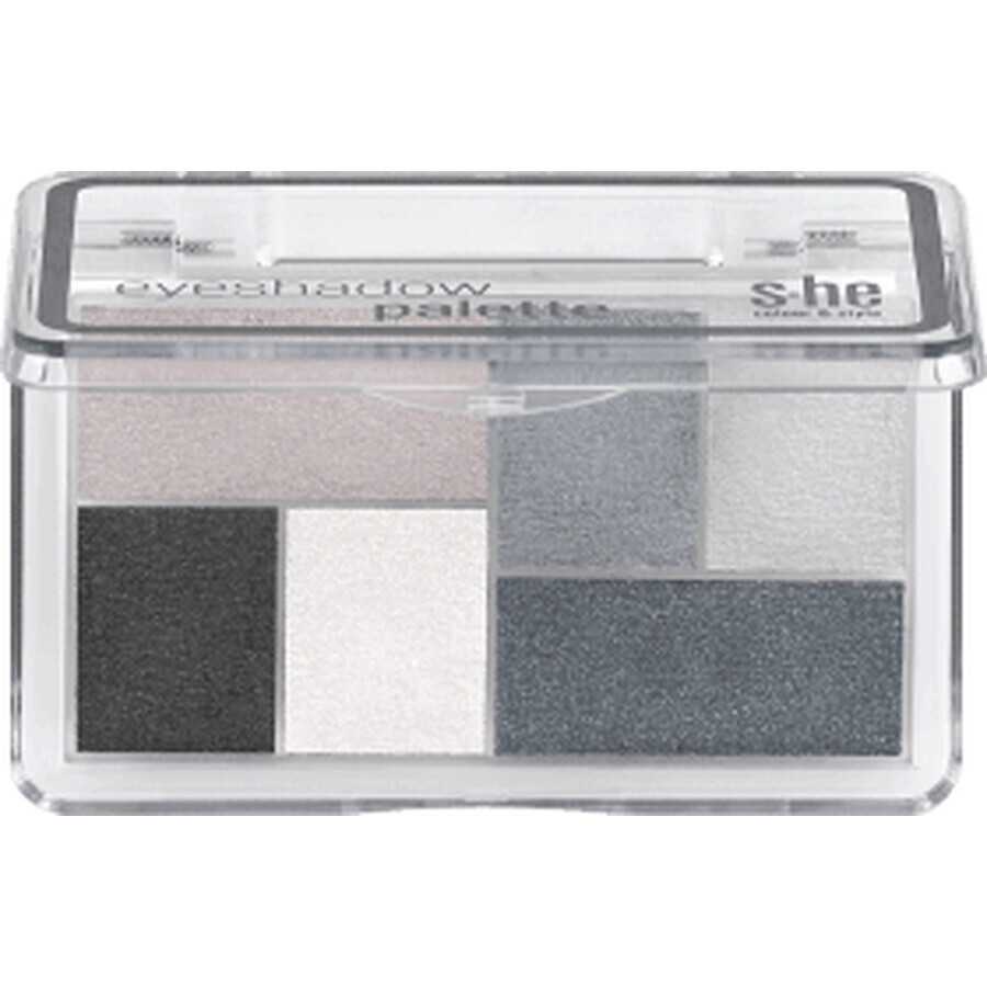 Boutique S-he colour&style Palette d'ombres à paupières 185/009, 9 g S-he colour&style Palette d'ombres à paupières 185/009, 9 g