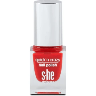 S-he colour&amp;style Esmalte de uñas Quick'n crazy 323/620, 6 ml