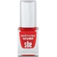 S-he colour&amp;style Esmalte de uñas Quick'n crazy 323/620, 6 ml