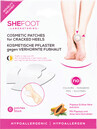 SHEFOOT Cosmetic patches for cracked heels, 6 pcs.