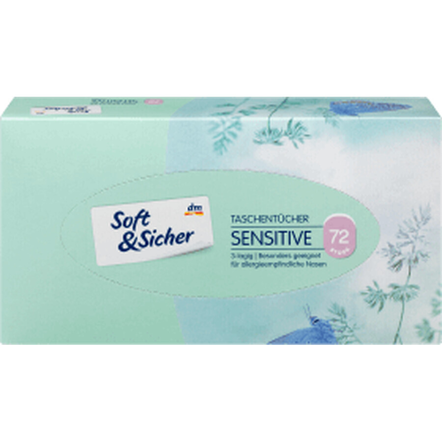 Acquista Salviette Soft&Sicher Sensitive 3 strati, 72 pz Salviette Soft&Sicher Sensitive 3 strati, 72 pz