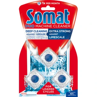 Somat Dishwasher cleaning capsules, 3 pcs