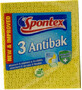 Spontex Antibacterial washcloth, 3 pcs