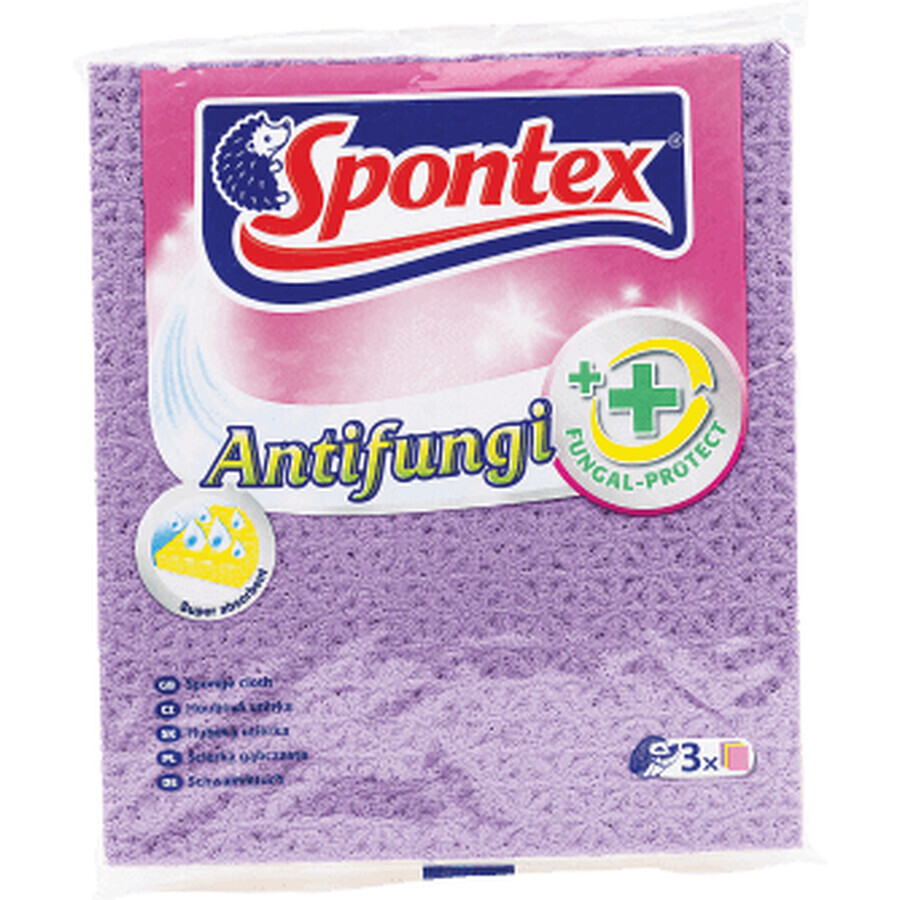 Buy Spontex anti-fungal washcloth, 3 pcs Spontex anti-fungal washcloth, 3 pcs