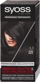 Syoss Color Permanentes Haarfärbemittel 1-1 Schwarz, 1 Stück