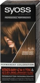 Syoss Color Permanent hair dye 5-8 Peanut Brown, 1 piece