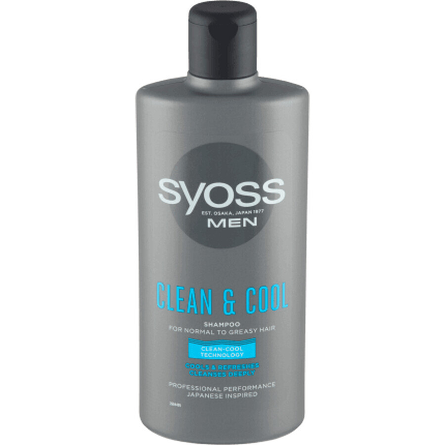 Buy Syoss Men Cool Shampoo for Men, 440 ml Syoss Men Cool Shampoo for Men, 440 ml