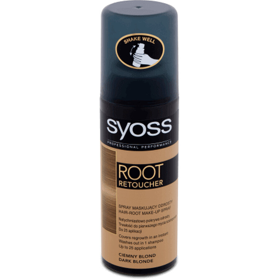 Comprar Syoss Spray Retocador de Raíces para el teñido temporal de raíces rubio oscuro, 120 ml Syoss Spray Retocador de Raíces para el teñido temporal de raíces rubio oscuro, 120 ml